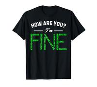Comment allez-vous ? I'm Fine Supporter Sensibilisation à la santé mentale T-Shirt