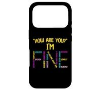 Comment Allez-Vous? Je suis Une Bonne Sensibilisation émotionnelle Santé mentale Coque pour iPhone 17 Pro