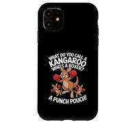Comment Appelez-Vous Un Kangourou Qui est Un Boxeur ? Une Pochette de Frappe ! Coque pour iPhone 11