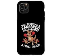 Comment Appelez-Vous Un Kangourou Qui est Un Boxeur ? Une Pochette de Frappe ! Coque pour iPhone 11 Pro Max