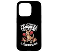 Comment Appelez-Vous Un Kangourou Qui est Un Boxeur ? Une Pochette de Frappe ! Coque pour iPhone 15 Pro