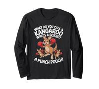 Comment Appelez-Vous Un Kangourou Qui est Un Boxeur ? Une Pochette de Frappe ! Manche Longue