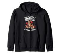 Comment Appelez-Vous Un Kangourou Qui est Un Boxeur ? Une Pochette de Frappe ! Sweat à Capuche