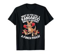 Comment Appelez-Vous Un Kangourou Qui est Un Boxeur ? Une Pochette de Frappe ! T-Shirt