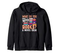 Comment appelez-vous une pile de livres ? Une nouvelle idée ! Sweat à Capuche