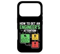 Comment Attirer l'attention d'un ingénieur Blague drôle d'ingénieur Coque pour iPhone 17 Pro