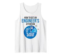 Comment Attirer l'attention d'un ingénieur drôle Débardeur