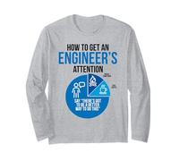 Comment Attirer l'attention d'un ingénieur drôle Manche Longue
