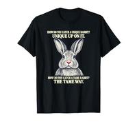 Comment Attraper Un Jeu de Mots Amusant Unique en Forme de Lapin T-Shirt