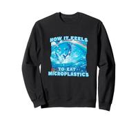 Comment ça se sent de manger des microplastiques UnHinged Gen Z Brainrot Sweatshirt