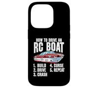 Comment conduire un bateau RC Funny RC Model Design pour RC Captain Coque pour iPhone 14 Pro