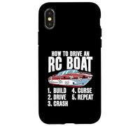 Comment conduire un bateau RC Funny RC Model Design pour RC Captain Coque pour iPhone X/XS