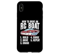 Comment conduire un bateau RC Funny RC Model Design pour RC Captain Coque pour iPhone XS Max