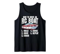 Comment conduire un bateau RC Funny RC Model Design pour RC Captain Débardeur