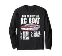 Comment conduire un bateau RC Funny RC Model Design pour RC Captain Manche Longue