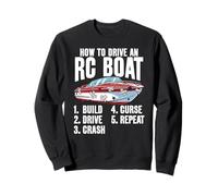 Comment conduire un bateau RC Funny RC Model Design pour RC Captain Sweatshirt