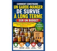 Comment construire un Survie à long terme Garde-manger à petit budget: Stratégies de stockage alimentaire abordables pour les urgences, l'inflation, et Penuries d'approvisionnement