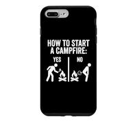 Comment démarrer Un feu de Camp - Camper Fantaisie Camper Camping Coque pour iPhone 7 Plus/8 Plus