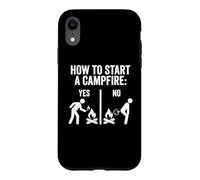 Comment démarrer Un feu de Camp - Camper Fantaisie Camper Camping Coque pour iPhone XR