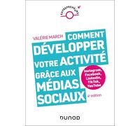 Comment développer votre activité grâce aux médias sociaux - 4e éd.: Instagram, Facebook, LinkedIn, TikTok, YouTube