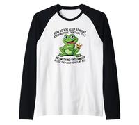 Comment Dormir la Nuit en sachant Que Les Gens ne Vous Aiment Pas Grenouille Manche Raglan