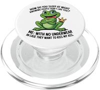 Comment Dormir la Nuit en sachant Que Les Gens ne Vous Aiment Pas Grenouille PopSockets PopGrip pour MagSafe