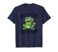 Comment Dormir la Nuit en sachant Que Les Gens ne Vous Aiment Pas Grenouille T-Shirt
