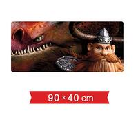 Comment Dresser Votre Tapis De Souris Dragon 900X400Mm, Tapis De Souris Gaming avec Base Épaisse Et Précise, pour Ordinateur Portable, Pc, F