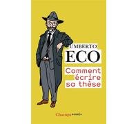 Comment écrire sa thèse - Umberto Eco - Flammarion - Poche - Essai