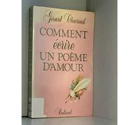 Comment ecrire un poème d'amour