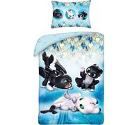 Comment élever votre dragon couvre-lit pour enfants 100x135cm, 40x60 cm