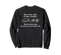 Comment être en sécurité dans Bear Country Funny Sweatshirt