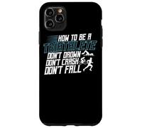 Comment être Un triathlète Définition Swim Bike Run Triathlète Coque pour iPhone 11 Pro Max