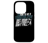 Comment être Un triathlète Définition Swim Bike Run Triathlète Coque pour iPhone 14 Pro