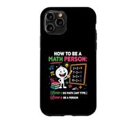 Comment être Une Personne mathématique drôle Professeur de mathématiques étudiant Coque pour iPhone 11 Pro
