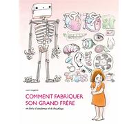 Comment fabriquer son grand frère Un livre d'anatomie et de bricolage - Anaïs Vaugelade - Ecole Des Loisirs - relié - Album jeunesse dès 6 ans