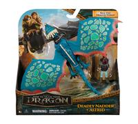 Pack 2 Figurines Dragon et Viking Movie 25 cm Modèle aléatoire