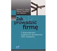 Comment gérer une entreprise (Buch auf Polnisch)