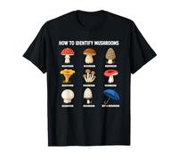 Comment Identifier Les Champignons Tableau Drôle De T-Shirt
