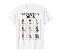 Comment identifier Les Chiens drôle Raton Laveur Chiot Maman Papa Animal de Compagnie garçons T-Shirt