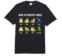 Comment Identifier Les Grenouilles Tableau Drôle De La Faune Comfort Colors Adult Heavyweight T-Shirt