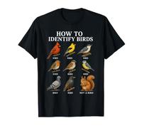 Comment identifier Les Oiseaux - Birdwatcher Funny Bird Lovers T-Shirt