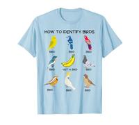 Comment identifier les oiseaux drôle ornithologue ornithologue T-Shirt