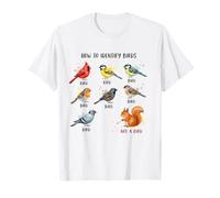 Comment identifier Les Oiseaux drôles d'observateurs d'oiseaux et Les Amoureux de la Nature T-Shirt
