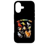 Comment identifier Les Oiseaux écureuil Observateur d'oiseaux Birder Zookeeper Coque pour iPhone 17