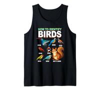 Comment identifier Les Oiseaux Funny Birds Identification Birdwatcher Débardeur