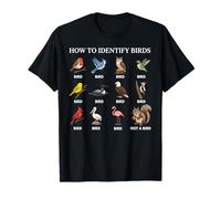 Comment identifier Les Oiseaux Observation des Oiseaux Humour Oiseau T-Shirt
