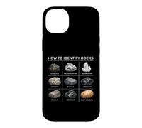 Comment identifier Les Roches géologie Amoureux de la Chasse minérale Science Coque pour iPhone 14 Plus