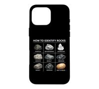 Comment identifier Les Roches géologie Amoureux de la Chasse minérale Science Coque pour iPhone 16 Pro Max