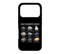Comment identifier Les Roches géologie Amoureux de la Chasse minérale Science Coque pour iPhone 17 Pro